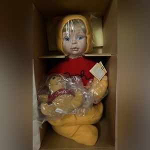 Ashton Drake Porcelain doll New & perfect!